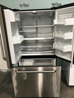 GE CAFE STAINLESS STEEL FRENCH DOOR REFRIGERATOR