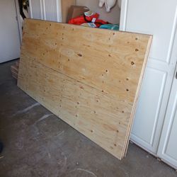 Plywood New 3 Full Sheets 25.00 Each 5/8