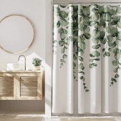 Room & Retreat Eucalyptus Shower Curtain 70x72 in