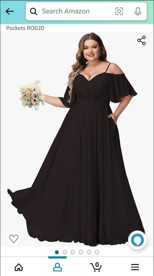 Beautiful black gown 