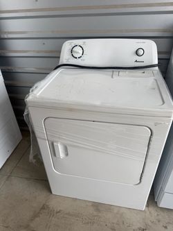 Amana White Electric Dryer