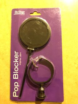 Microphone  Pop Screen-Popblocker PBPM-JBH MAKE ME AN OFFER THANKS
