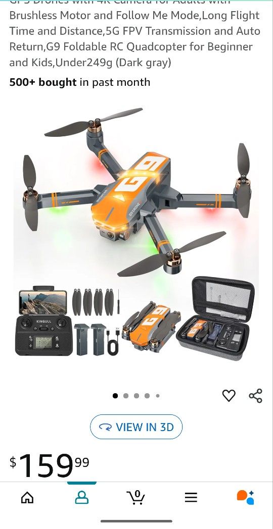 GPS Drones with 4K Camera
