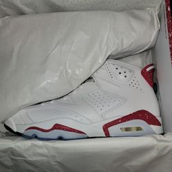 Jordan 6 Red Oreo Size 9.5m Ds 