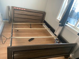 Queen bed frame