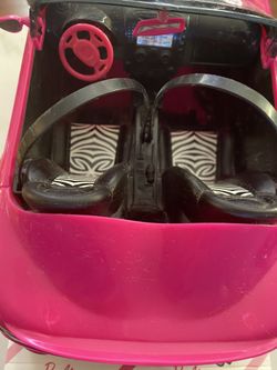 Barbie convertible car