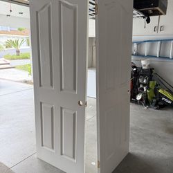 2 Solid Core Interior Doors (80x30)