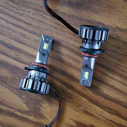 9005 Or Hb3 Led Bulbs 6000k White New!