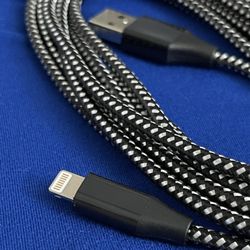 iPhone Charging Cable 10 ft Fast Charging Nylon