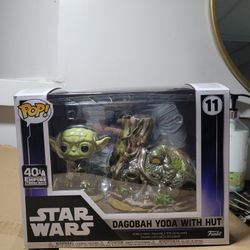 Funko Pop! Star Wars Dagobah Yoda With Hut