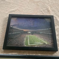 Sports Frame /Patriots  and Fenway  Park Stadium 
