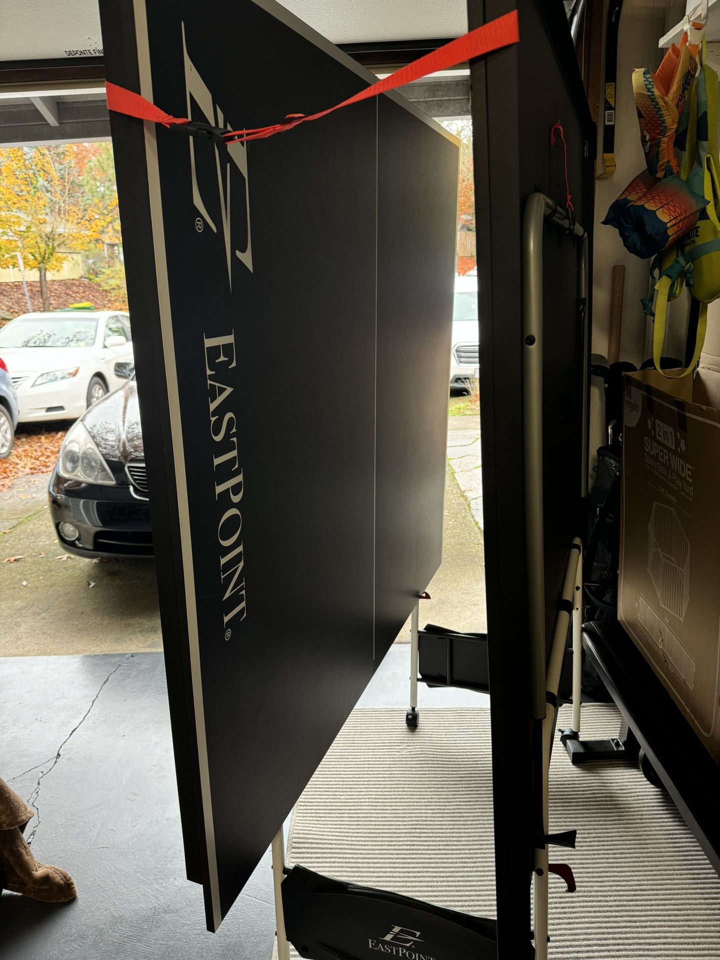 Ping Pong Table And Paddles