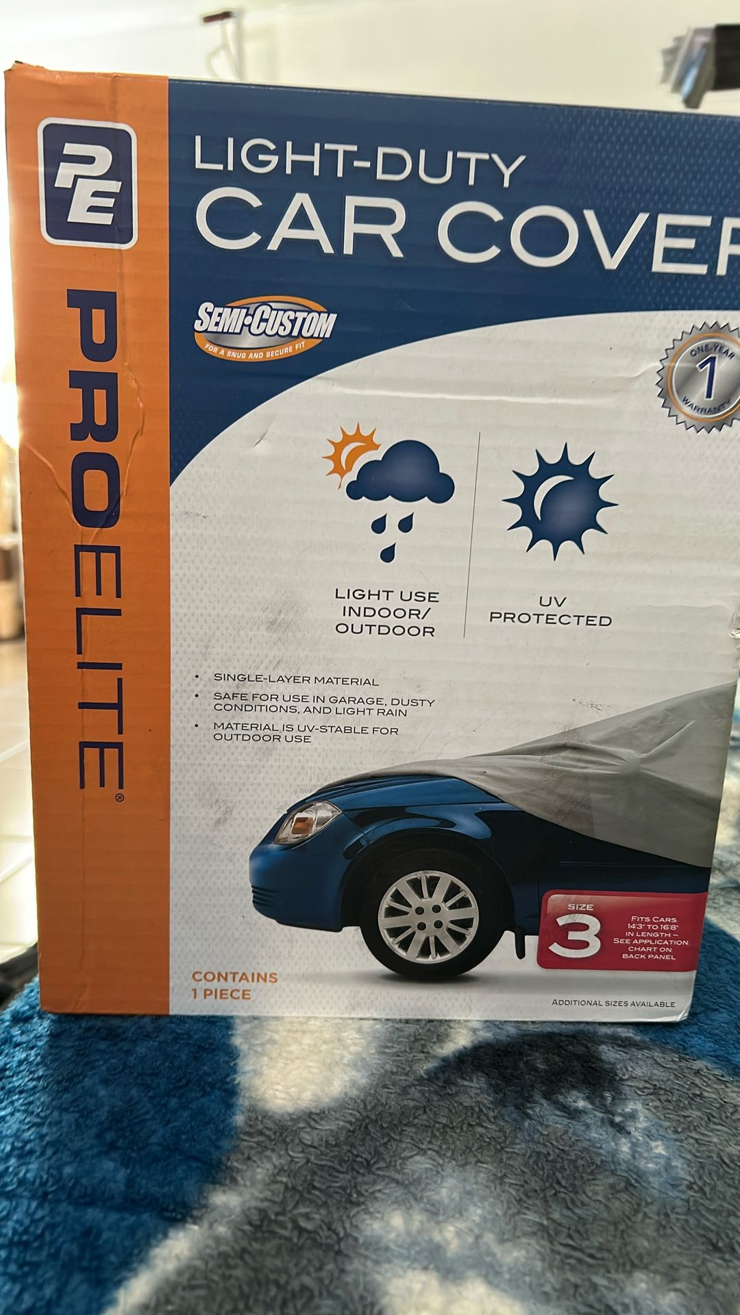 Light Duty Car Cover
