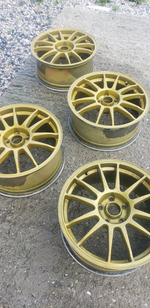 O.Z. Racing Wheels Off A 2006 Subaru STI X4 5x114.3 Or 5x4.5