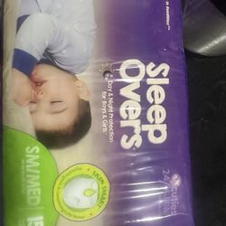 SLEEP OVER’S. PULL-UPS  5$ Per Pack
