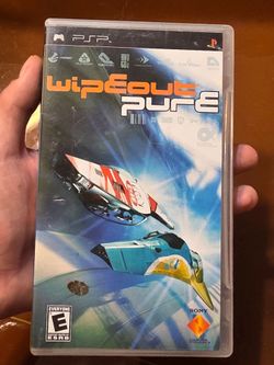 Wipeout Pure (Sony Playstation Portable, PSP 2005) Case & Manuals ONLY