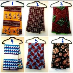 Variety Of Authentic 100% Cotton Ankara Fabric 6yds Lot