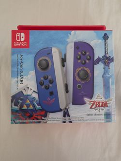 Nintendo Switch Zelda Edition JoyCons (BRAND NEW)