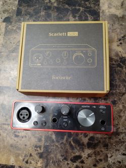 Scarlett Solo 3rd Gen Audio Interface