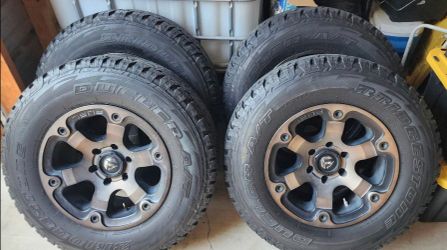Bridgstone tires and Fuel rims