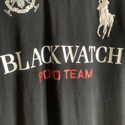 Black watch Polo Shirt