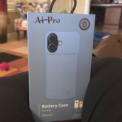 Battery case charger For iphone 17