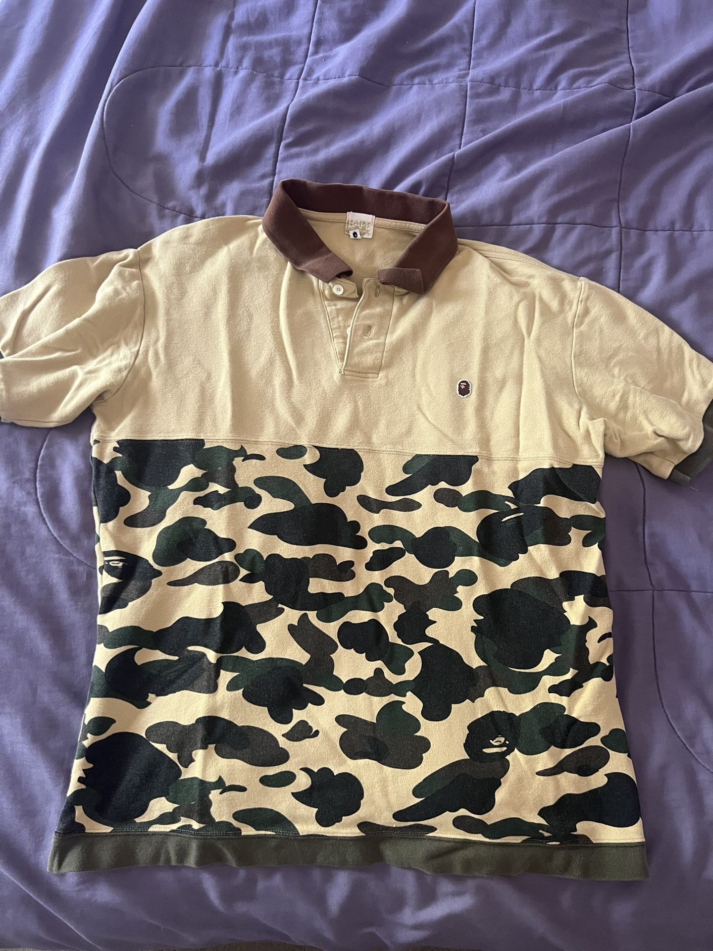Bape Camo Polo