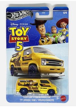 Hot Wheels 2026 Silver Series Disney Pixar "Toy Story 5" - Custom '77 DODGE Van