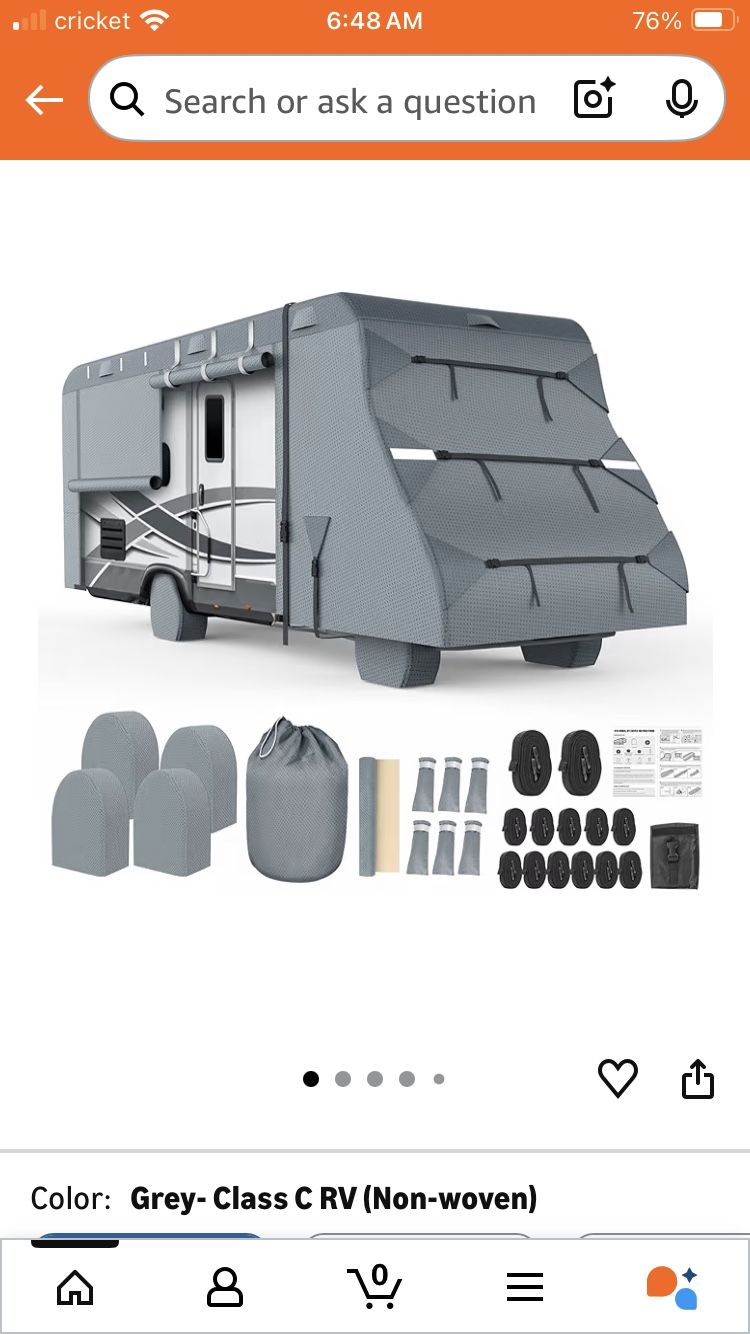 DenForste RV Cover 29-32” Class C RV Cover NEW!