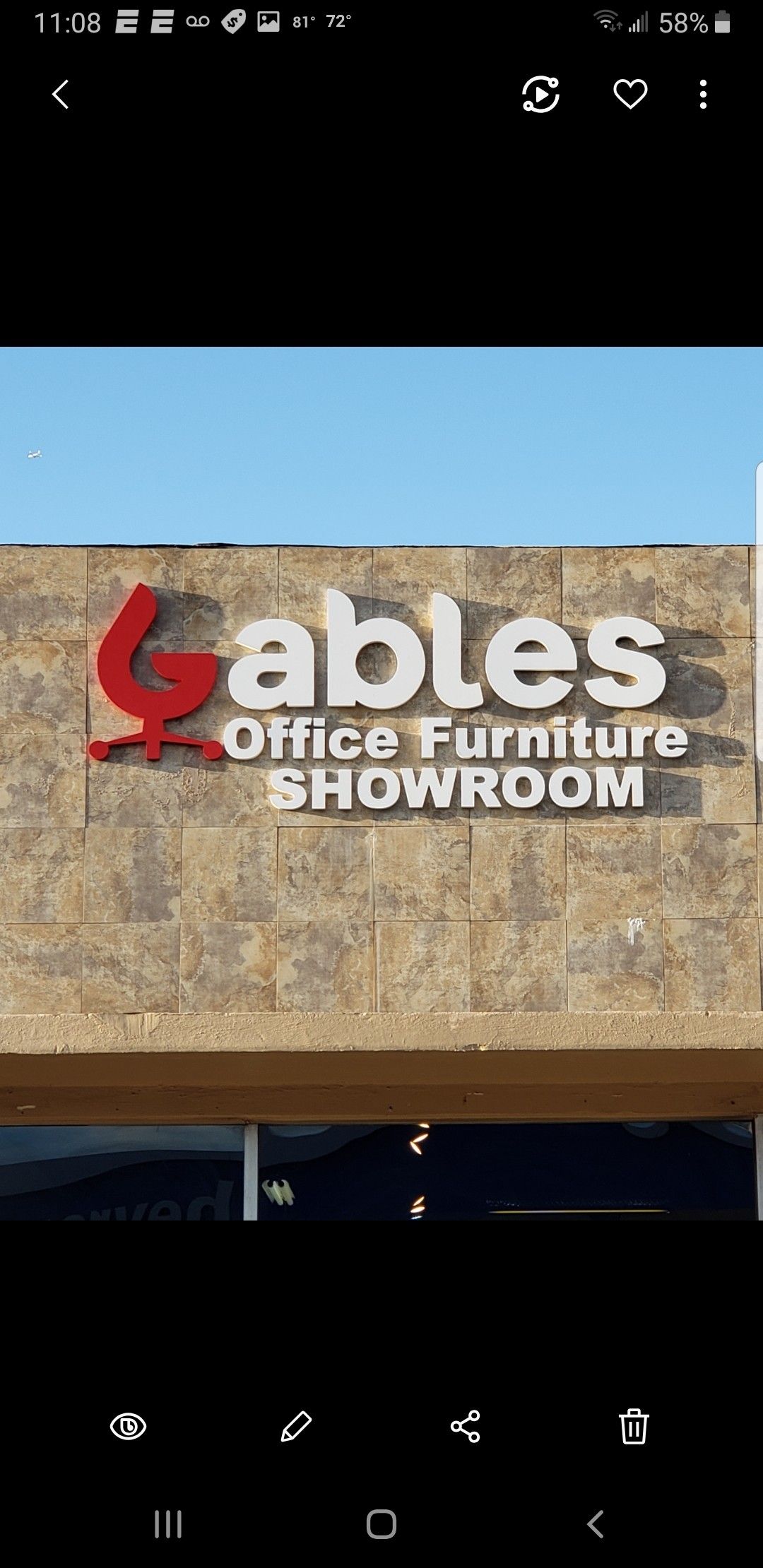 GABLES OFFICE FURNITURE 5935 SW 8 ST MIA FLA