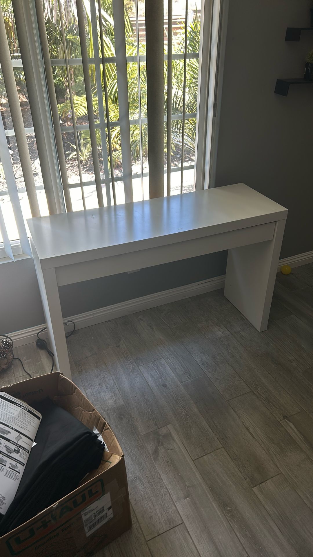 White Vanity,One Inch Short From Being 4 Feet Wide ,length 30 Inch