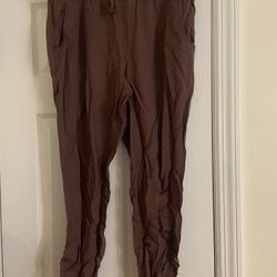Express Tapered Jogger Style Light Pants Medium