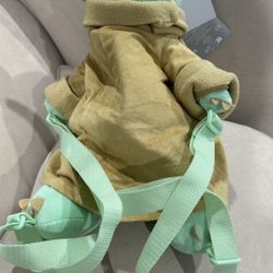 Disney Star Wars Mandalorian Grogu Baby Yoda Plush Backpack