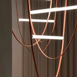 1809: New Chandeliers for high Ceilings Duplex Building Large Chandelier Living Room Villa Modern Minimalist Staircase Chandelier