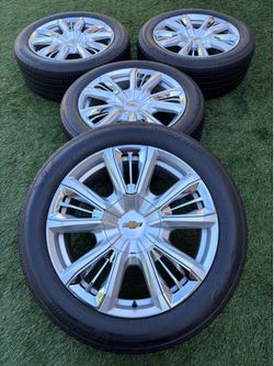 22 inches Chevy Silverado stock rims original rims Chevy