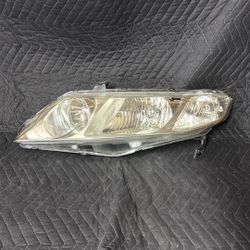 2006-2011 Honda Civic Left Side Headlight 