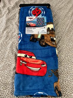 Cars toddler blanket