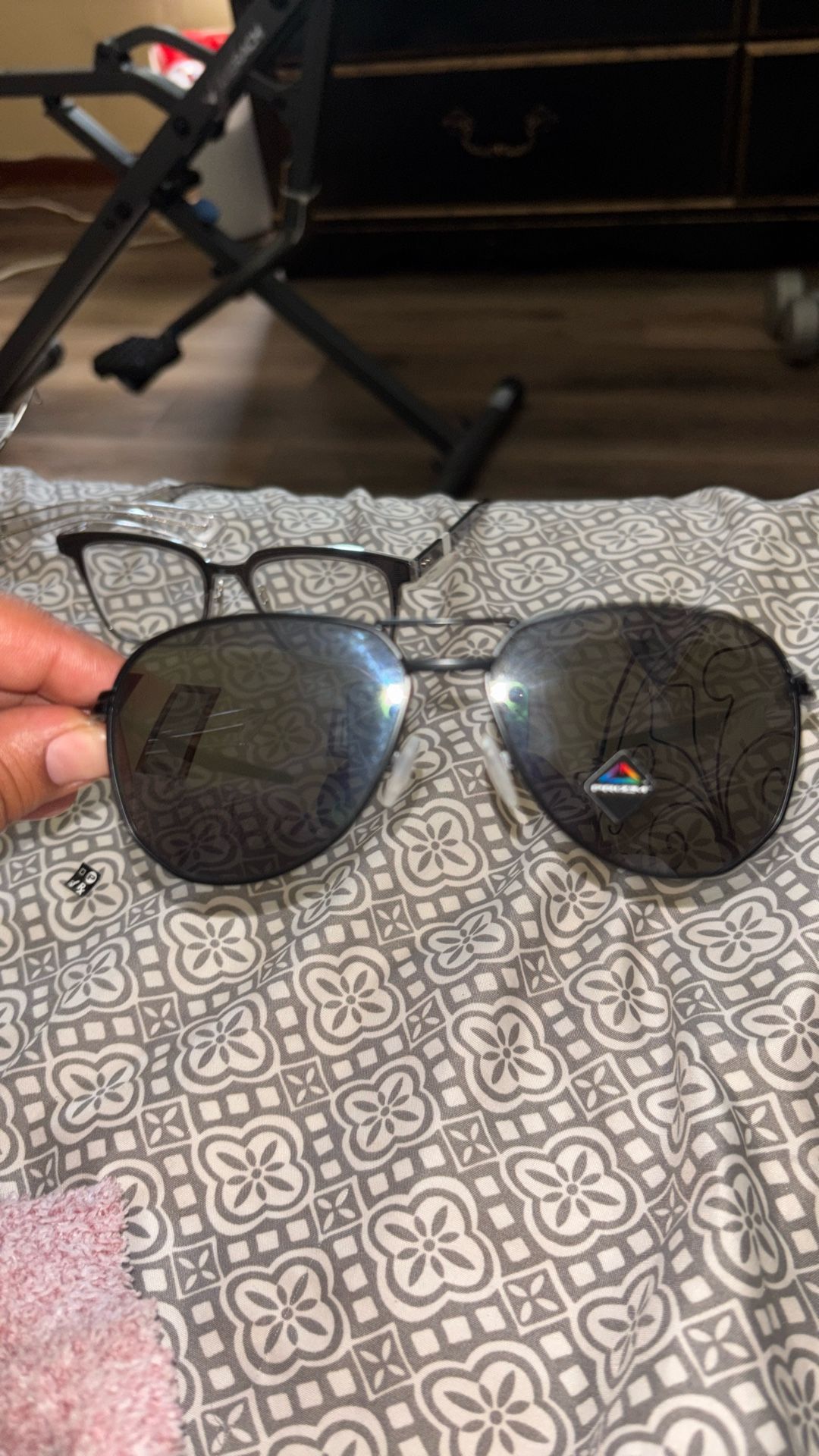 Satin Black Contrail Glasses