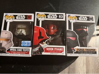Star Wars Funko pops