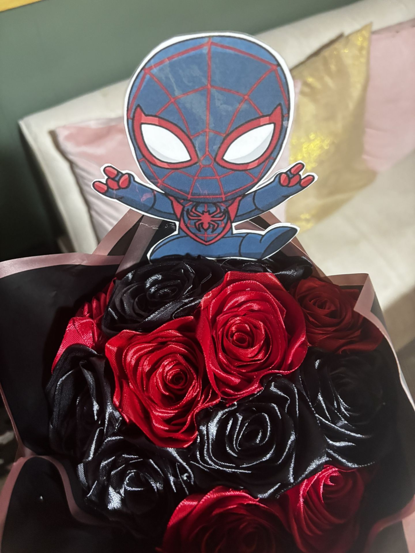 Spider-man bouquet