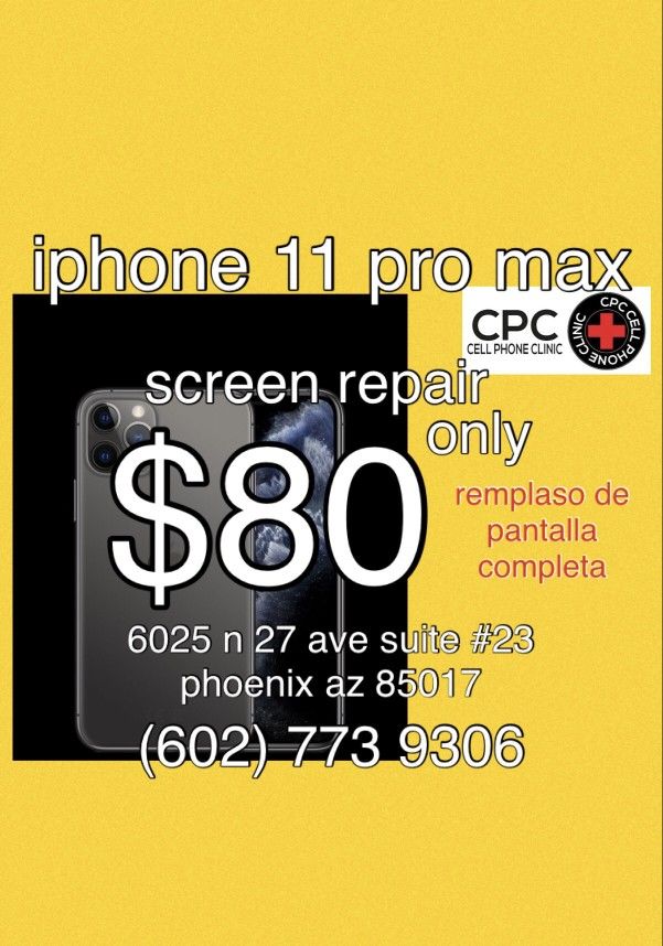 pantallas para iphone 11 pro max 