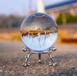 Glass ball decor