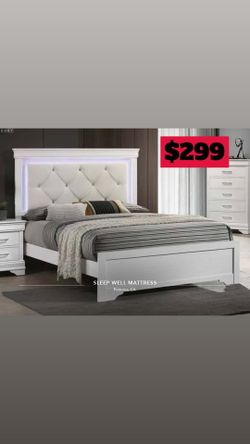 Queen size bed frame only