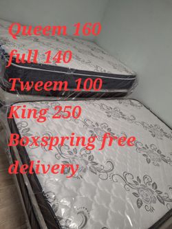 Mattress Pillow Top New