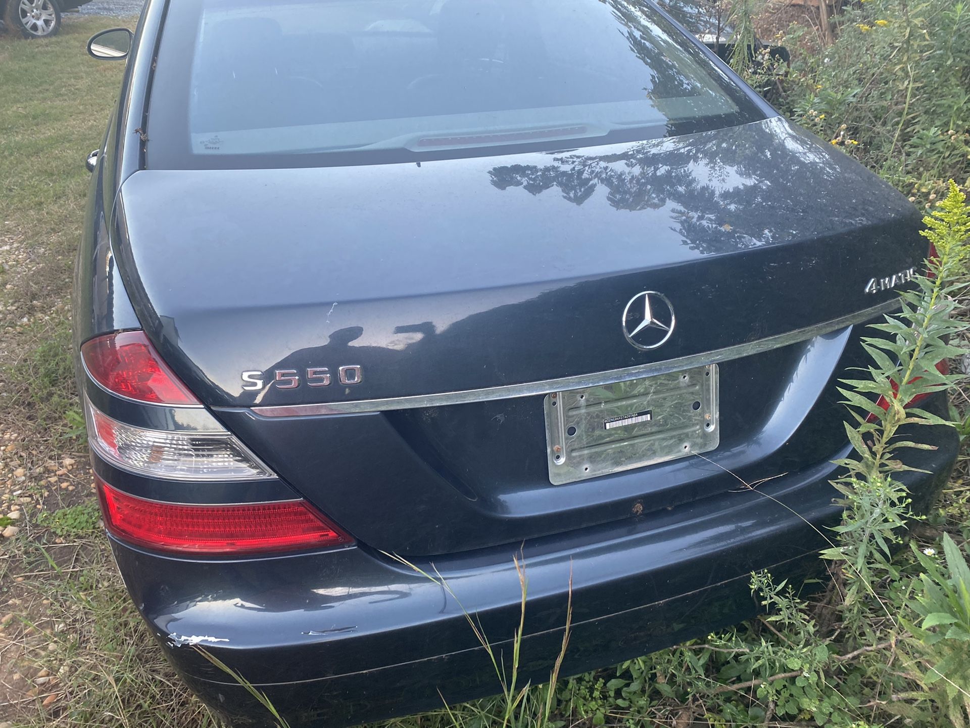 Mercedes S550 4 matic 2007 parts only