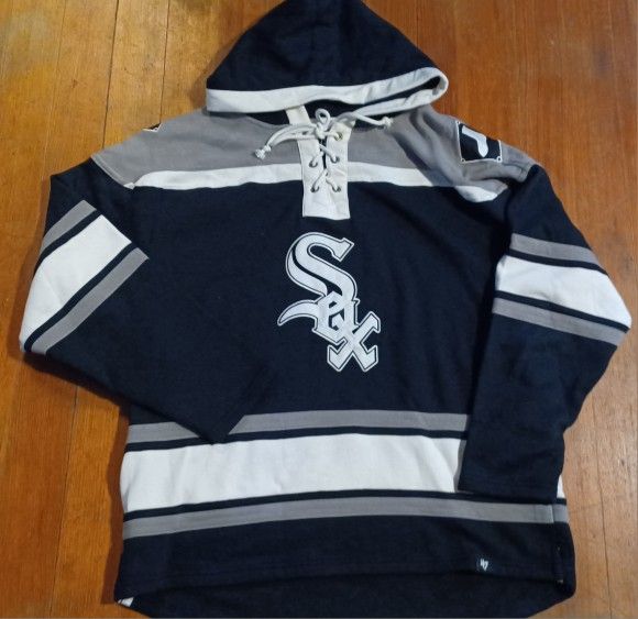 Chicago White Sox Black Hoodie Pullover Baseball Jackson Thomas