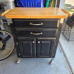 Kitchen Island Rolling Cart