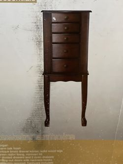 Brand New Jewelry Box With Legs