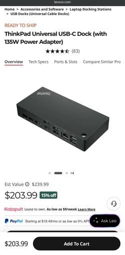 Thinkpad Docking Station