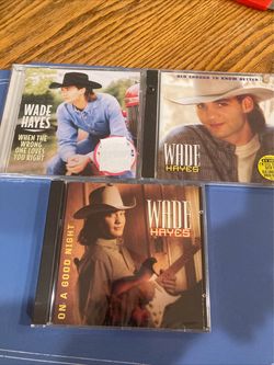 Wade Hayes 3 Factory sealed CD’s